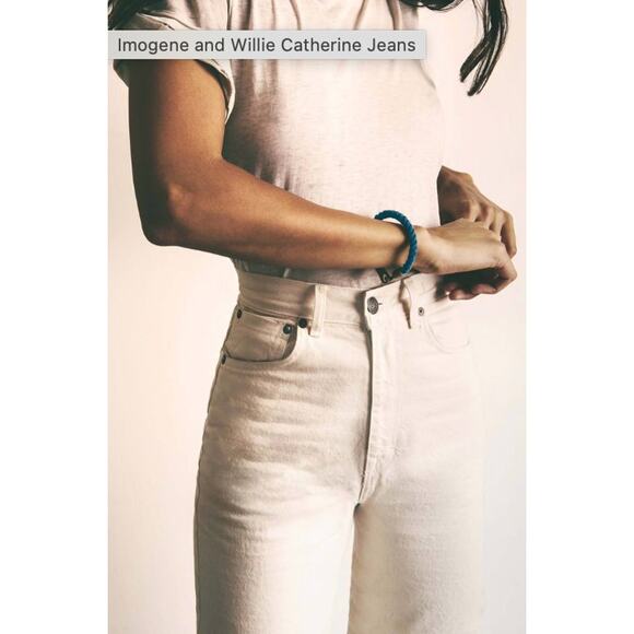 Imogene + Willie 27 Catherine Natural Selvage Rinse Jeans - Picture 7 of 9